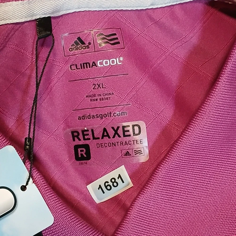 adidas golf polo